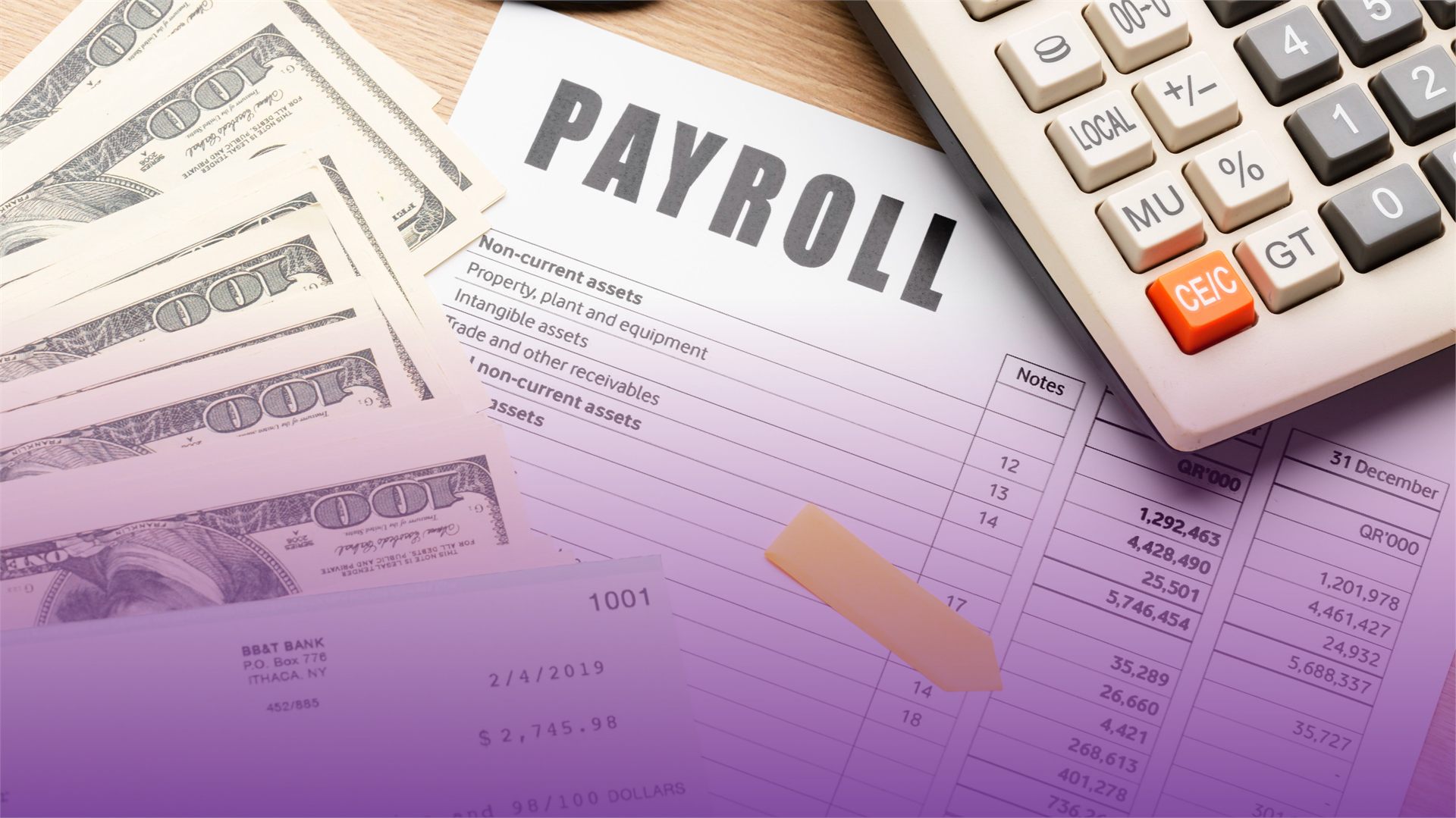 Payroll management service for salary and compliance operations